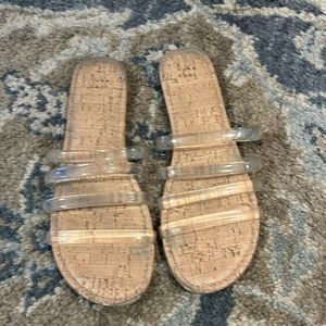 A new day cork bottom sandals